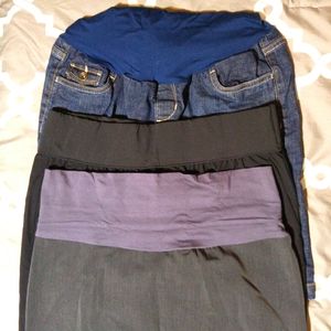 Bundle of 3 maternity skirts